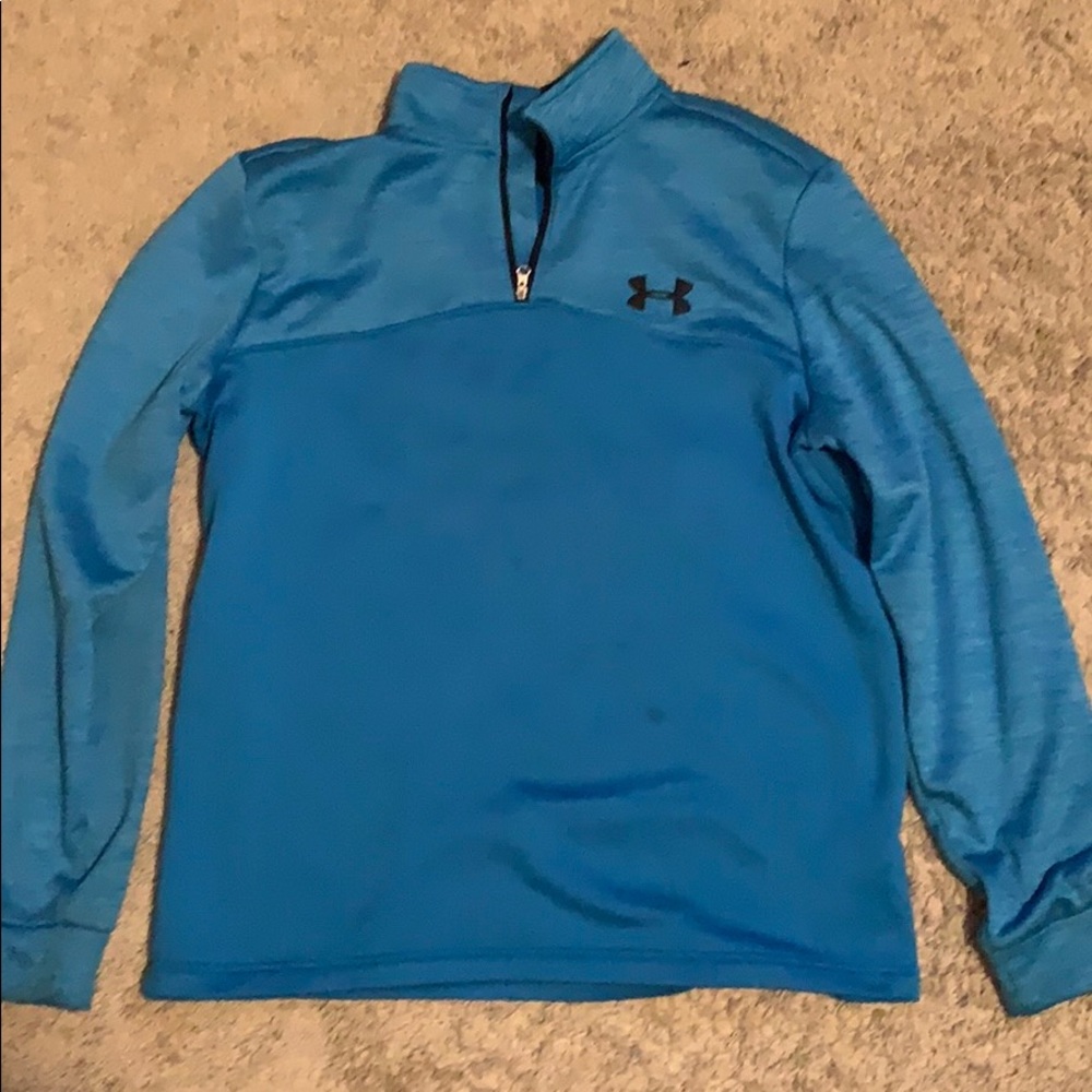 Under armour blue pull over men’s medium